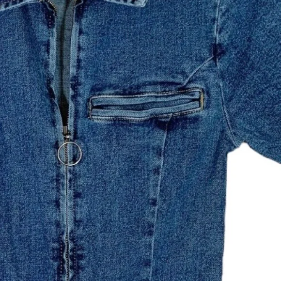 Urban Outfitters BDG Hello Sunshine Denim Jumpsuit Size Small - Picture 10 of 12